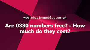 EE Mobile – Are 0330 Numbers Free?